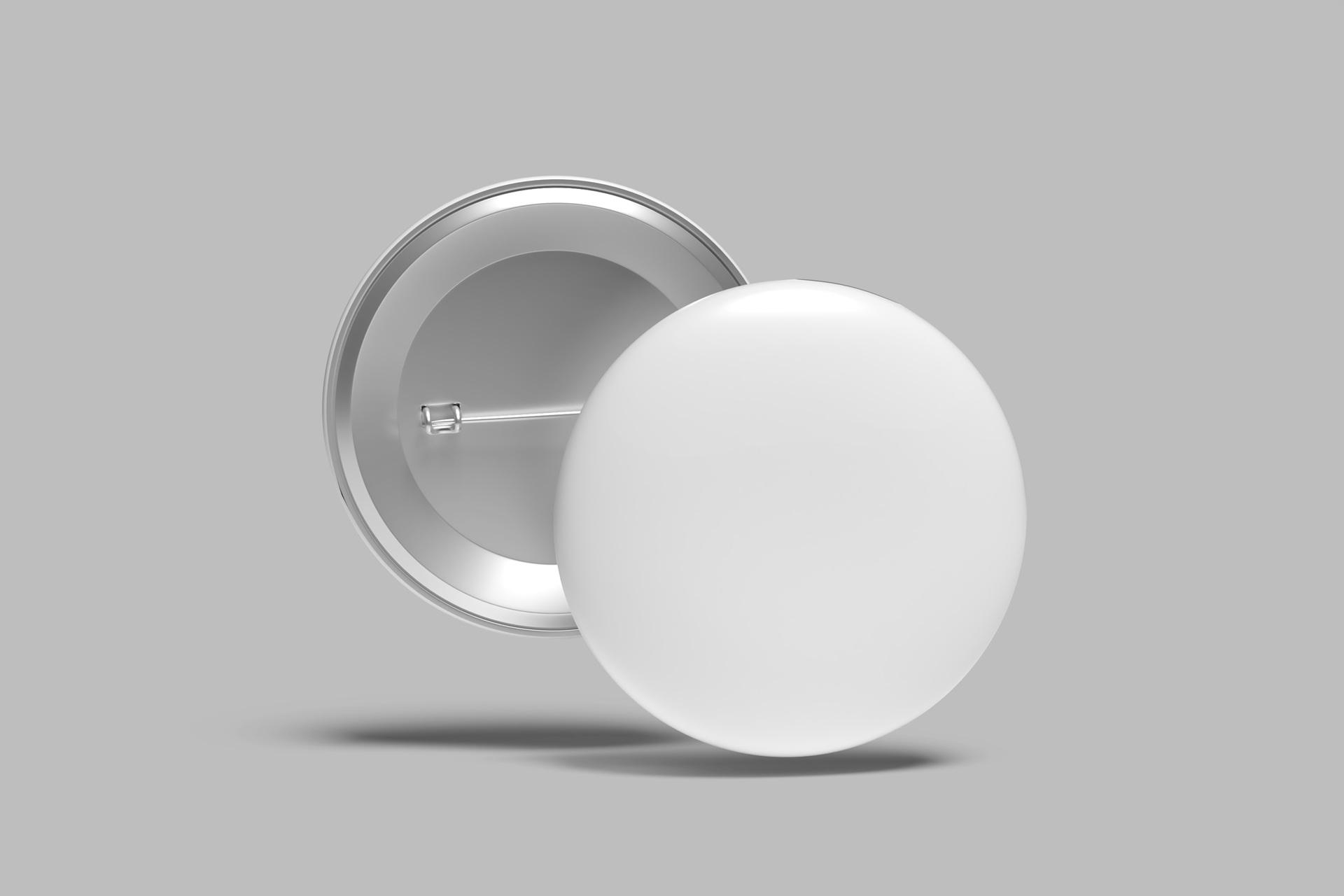 Leere runde Anstecker zum Gestalten | Buttons bestellen